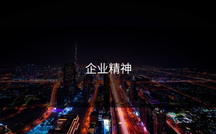 企业精神 企业精神